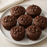 Cukkinis csokis muffin
